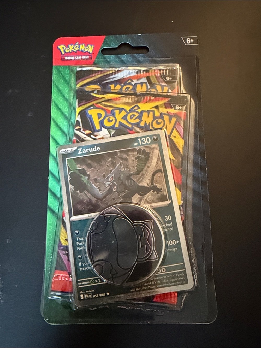 Pokémon TCG Zarude 2-Pack Blister – Sealed